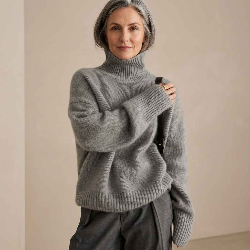 Monroe™ Soft Luxe Turtleneck Knit Sweater