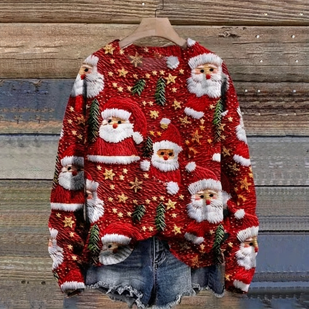 Monroe™ Classic Santa Holiday Sweater