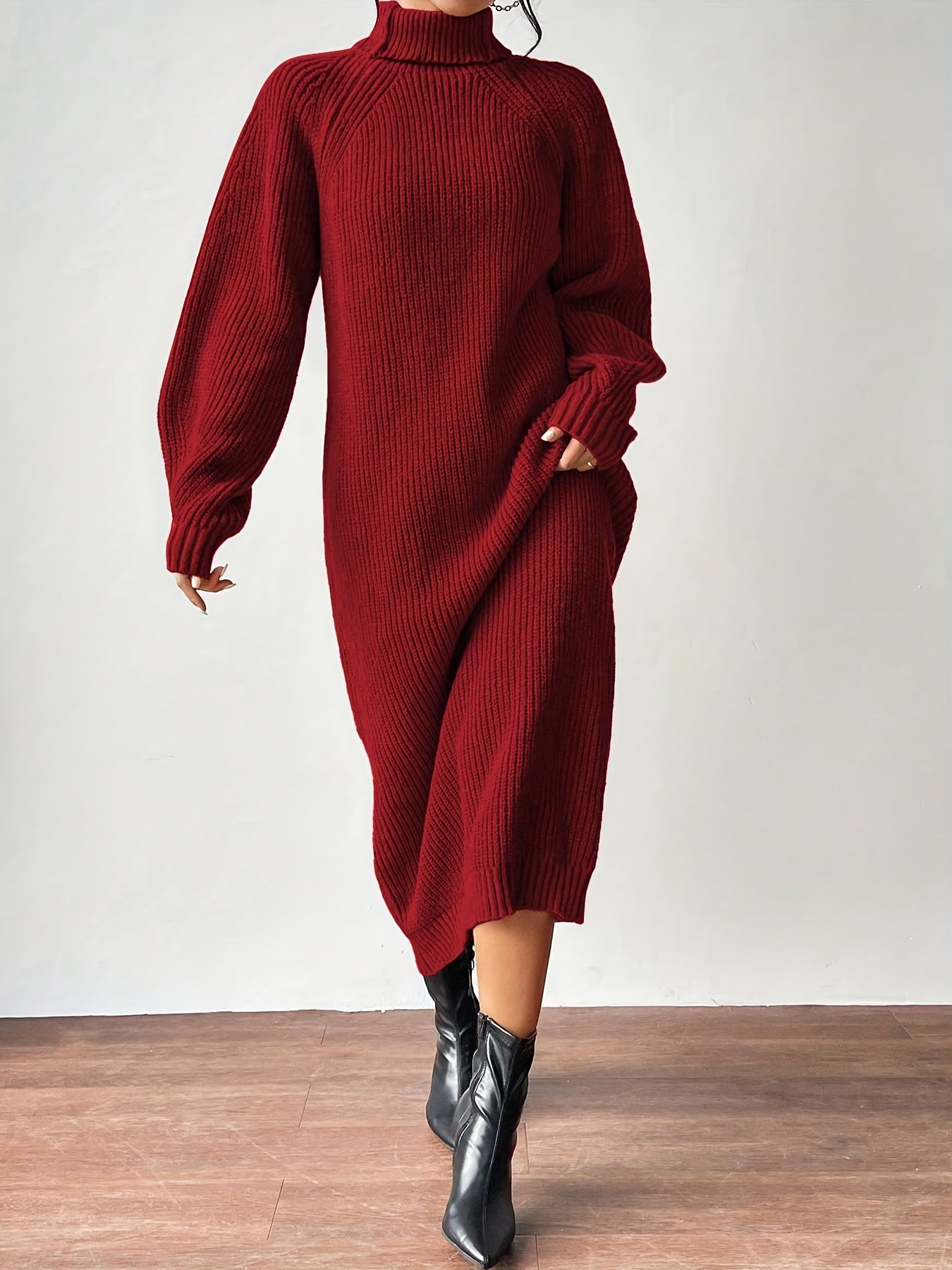Monroe™ Cozy Ribbed Knit Sweater Dress