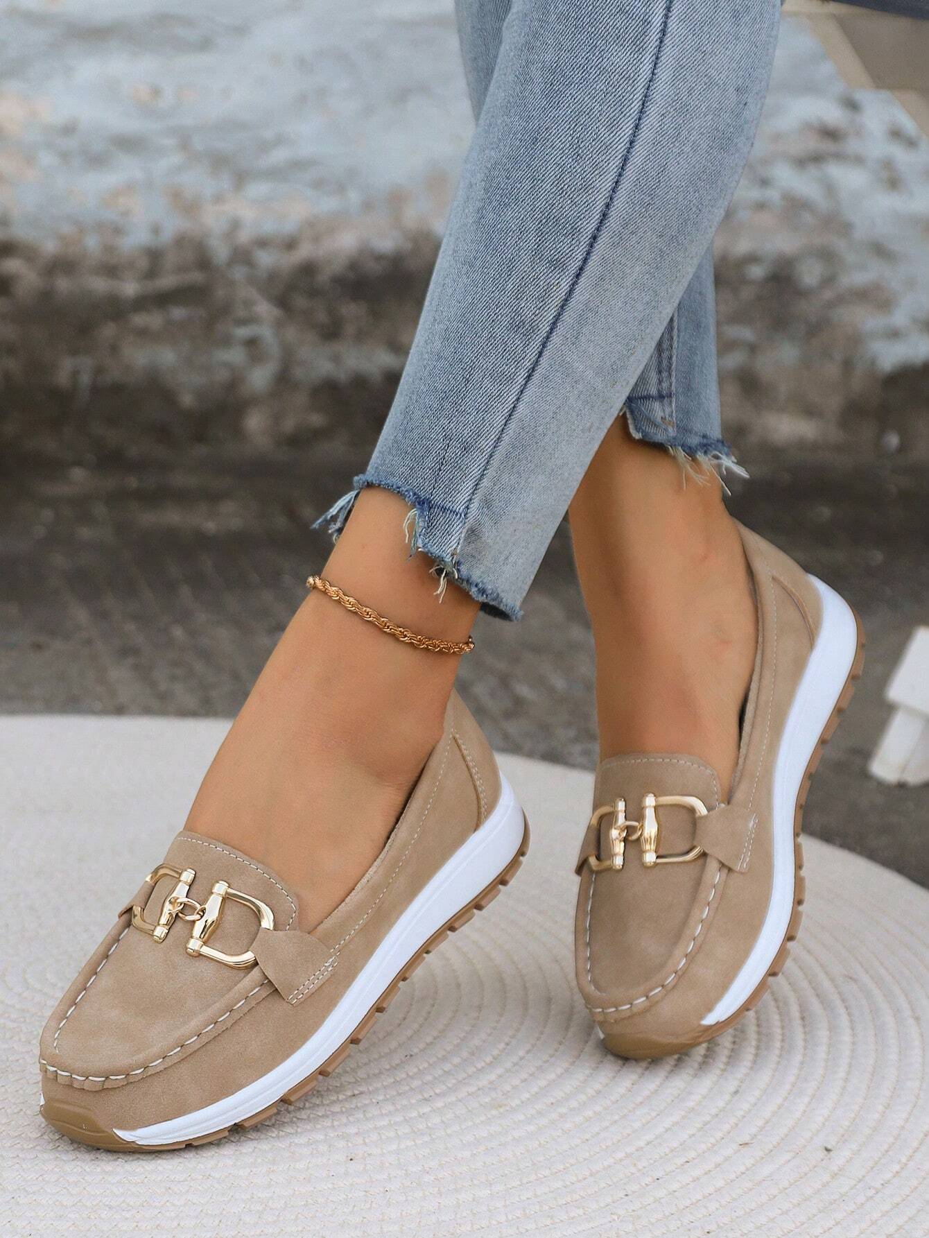 Yasim | Flat Buckle Loafers