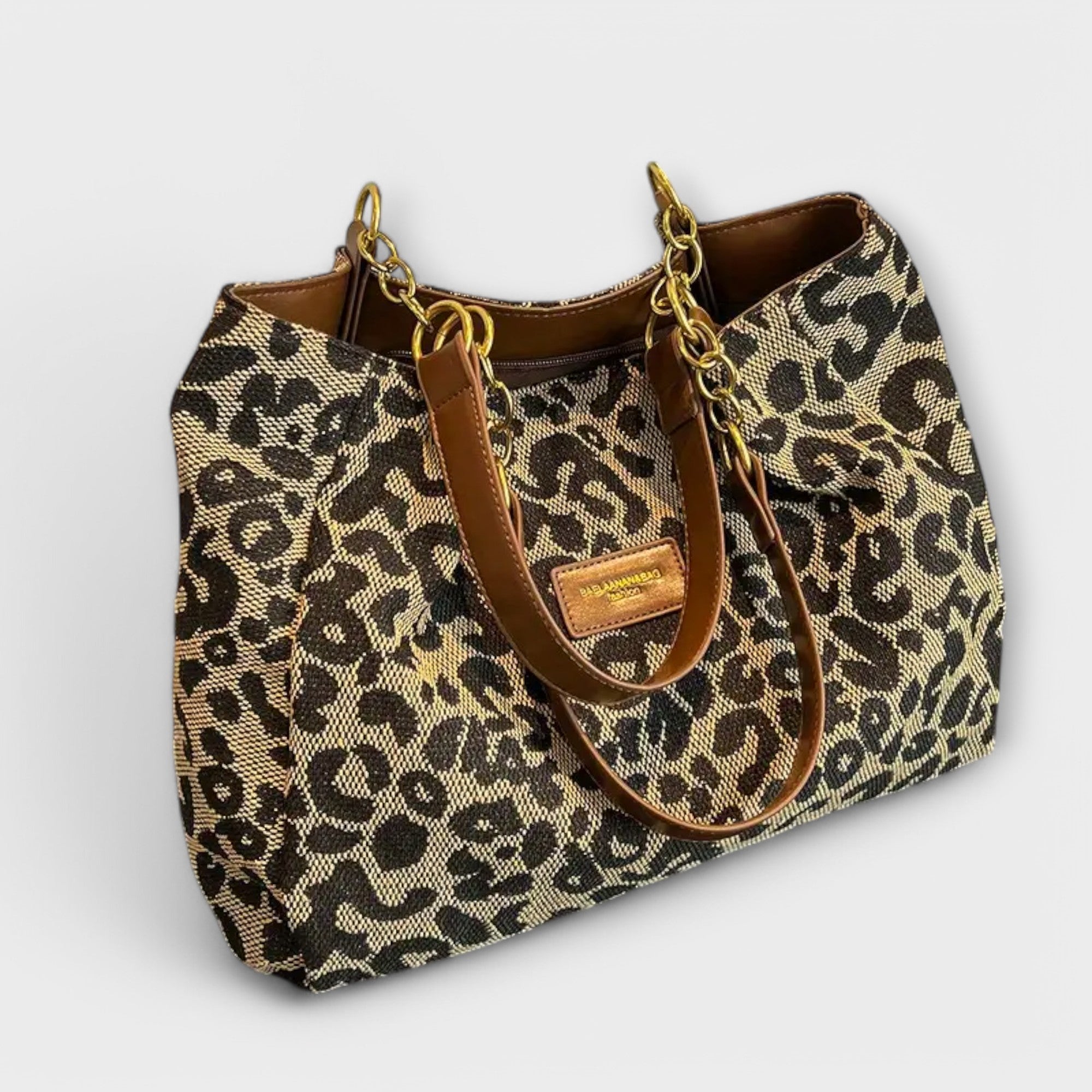 Leopard Canvas Tote