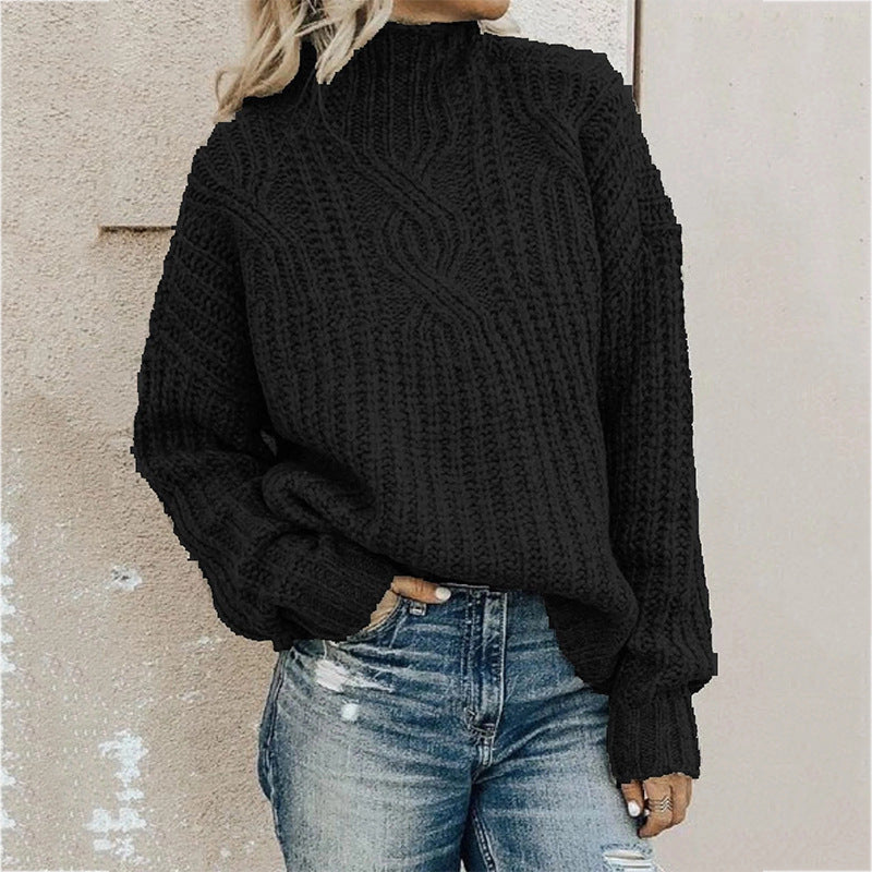 Monroe™ Arctic Cable Knit Turtleneck Sweater