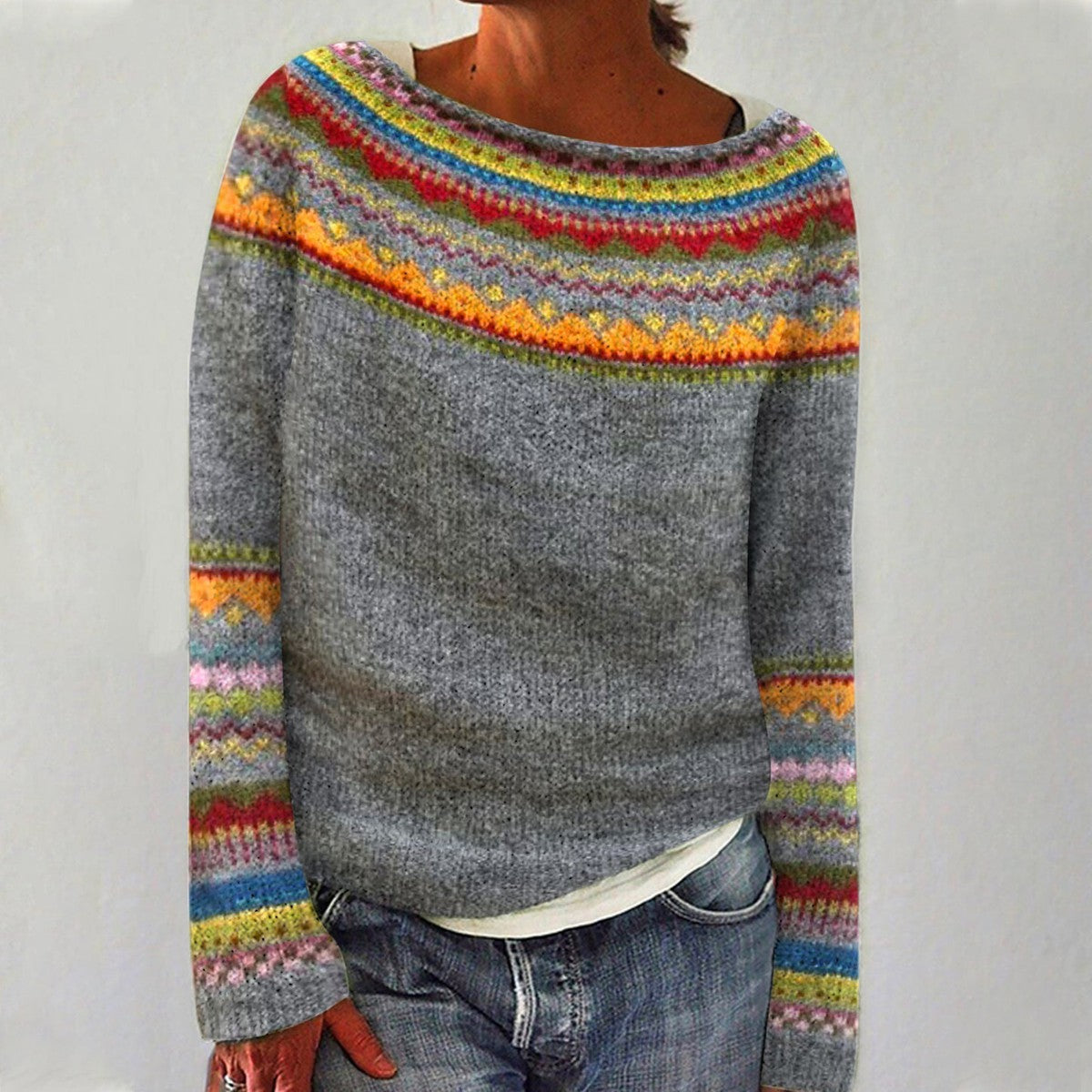 Emily™ - Cozy Retro Sweater