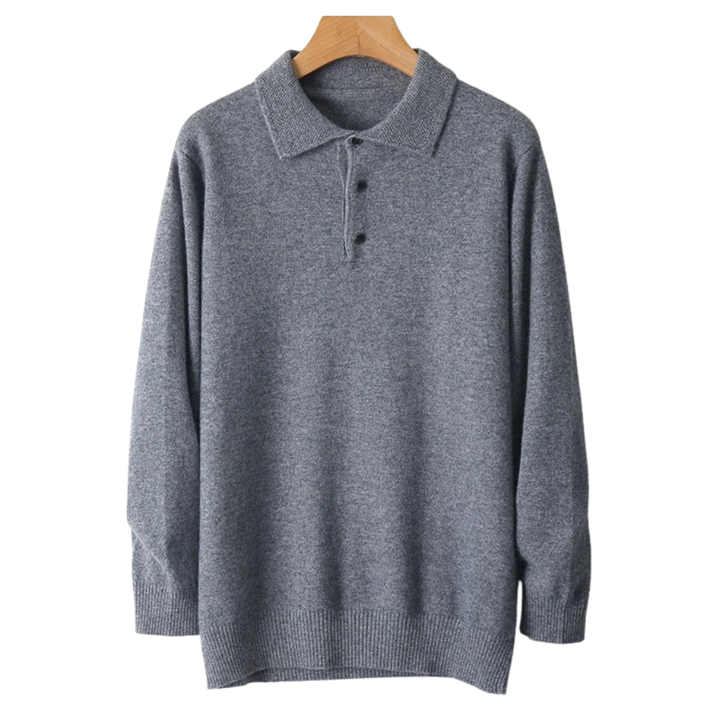 Callahan | Knit polo sweater