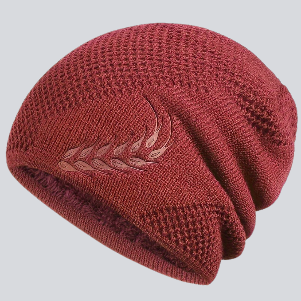 Daniel | Ember knit beanie (Crimson)