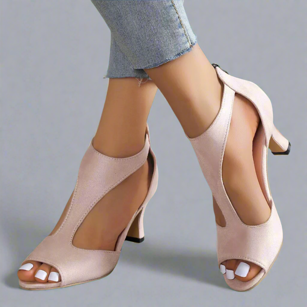Débora - Elegant Open Toe Orthopedic Sandals