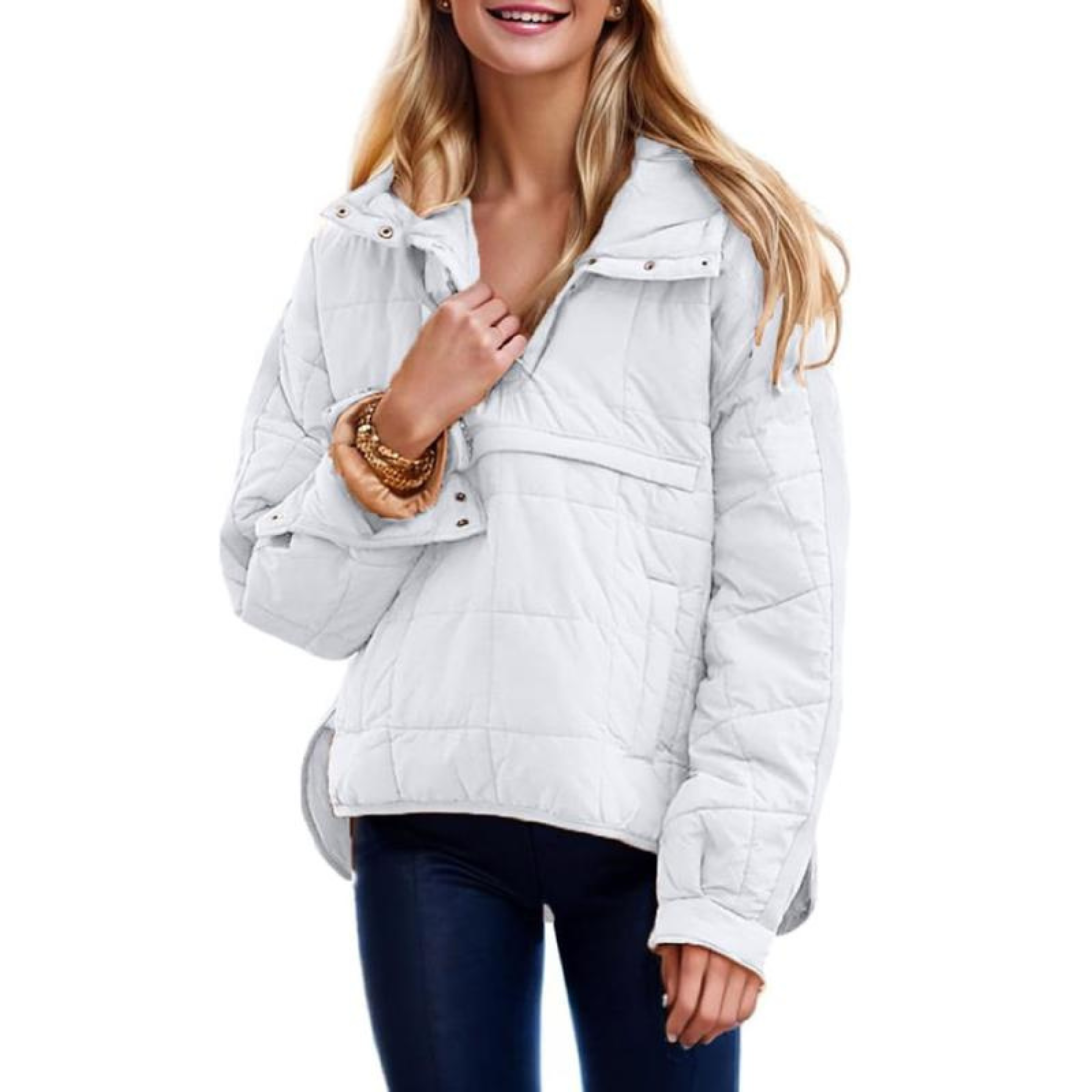Farrell™ – Oversized Hooded Pullover Hooded Jacket