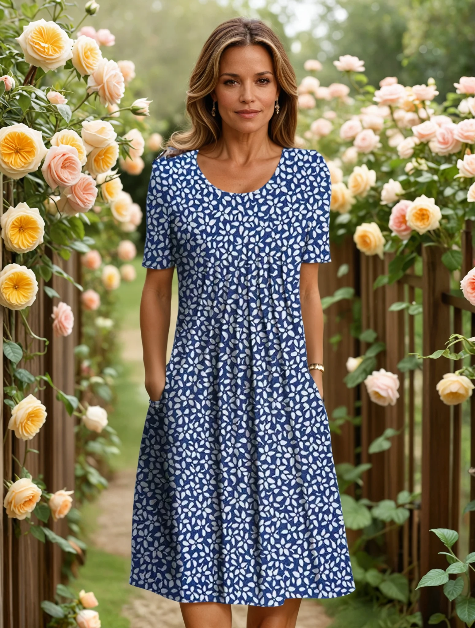 Novelle | Flattering Dress with Tummy Coverage