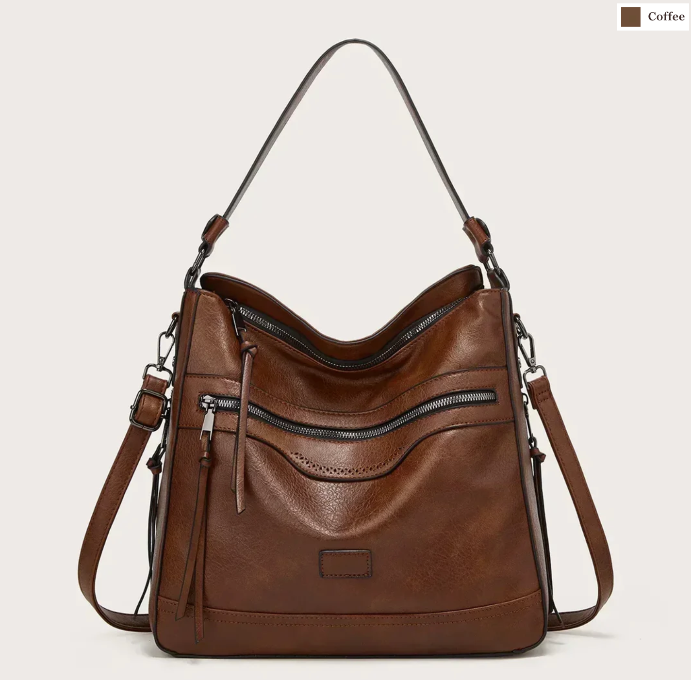 Penelope | Chic Shoulder Bag with a Flowing Design
