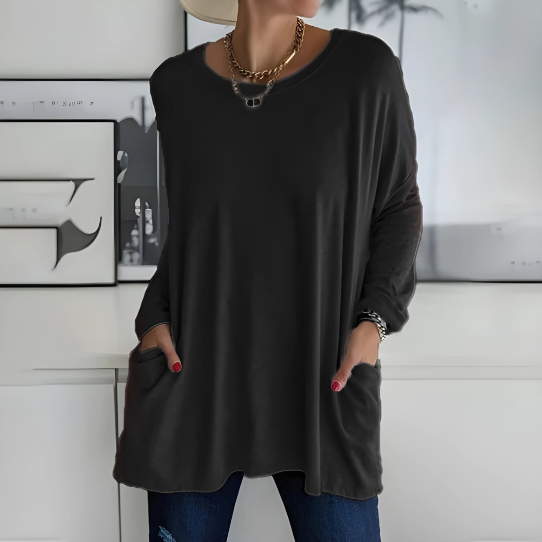 Moira | Relaxed Long Sleeve Top