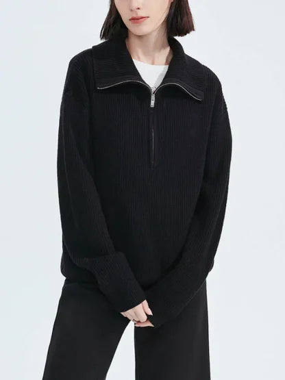 Ava | Zipper Sweater