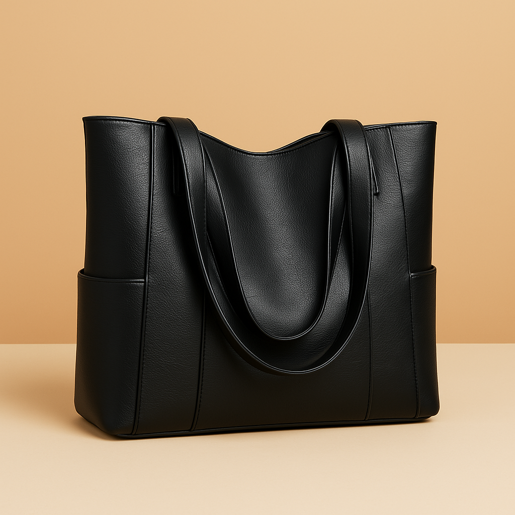 Annabelle | Spacious Vegan Tote Bag in Classic Design