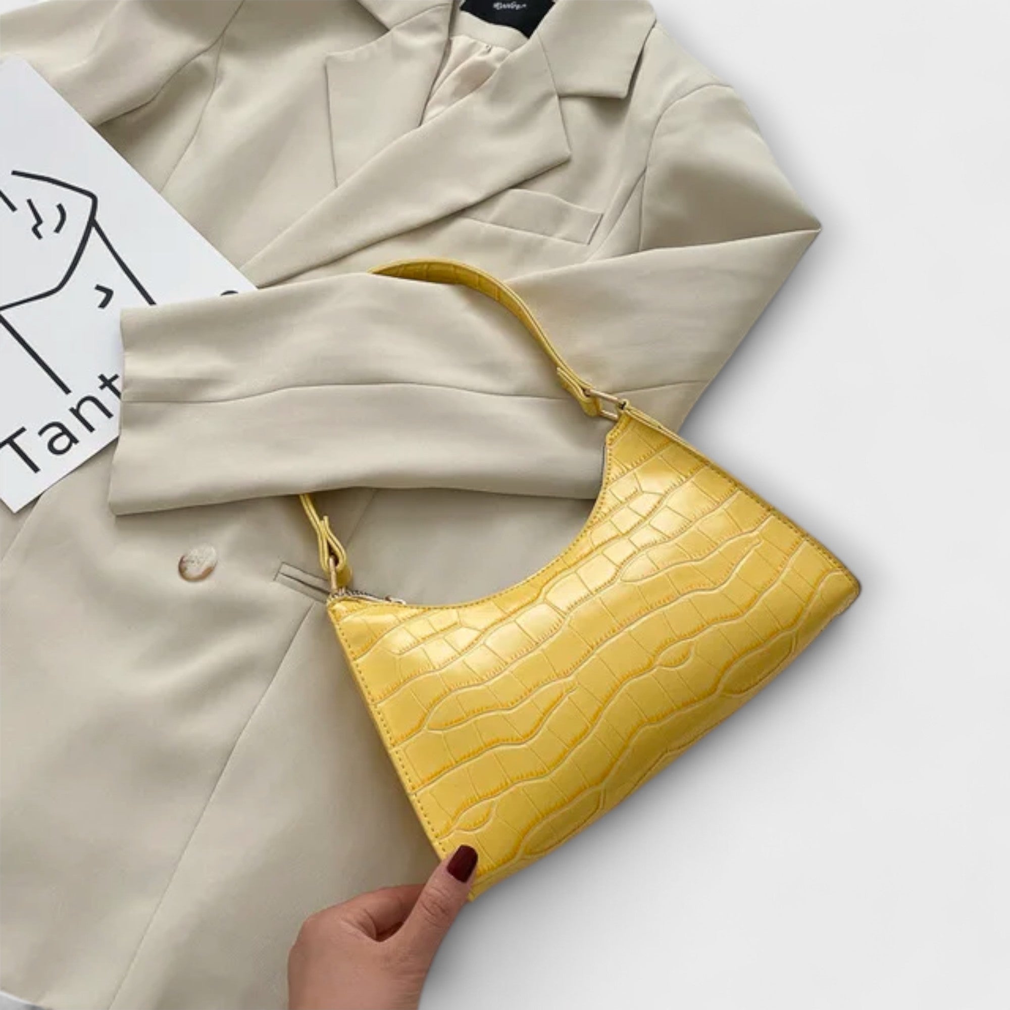 Shiny Leather Bag