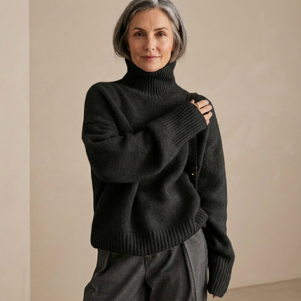 Monroe™ Soft Luxe Turtleneck Knit Sweater