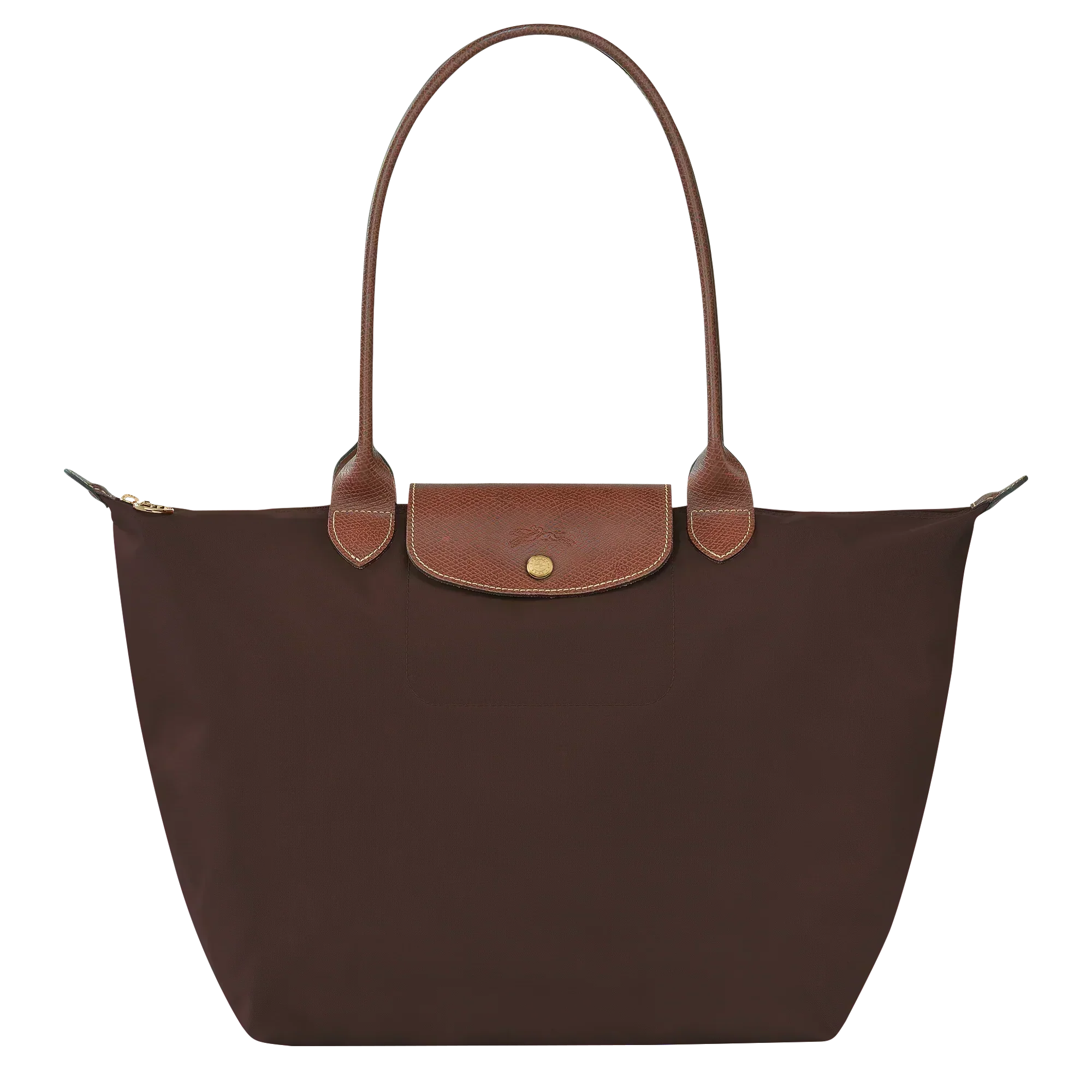 Longchamp - Large Le Pliage Tote, Ebony