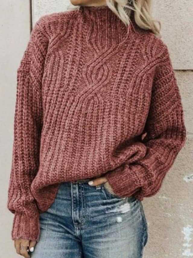 Monroe™ Arctic Cable Knit Turtleneck Sweater