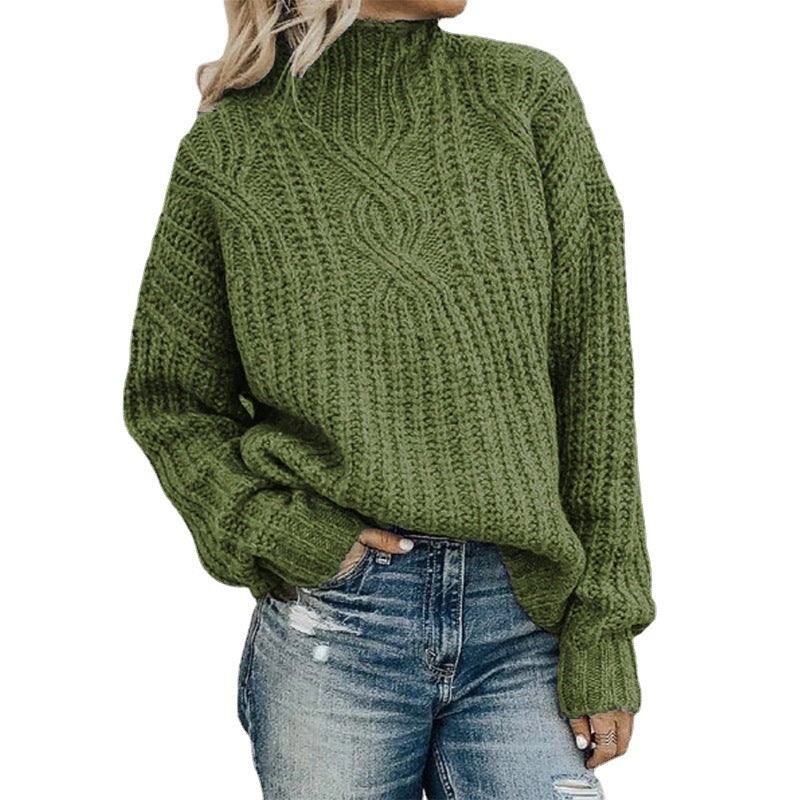 Monroe™ Arctic Cable Knit Turtleneck Sweater