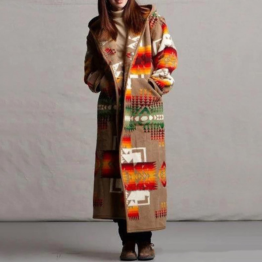 Monroe™ Aztec Longline Coat