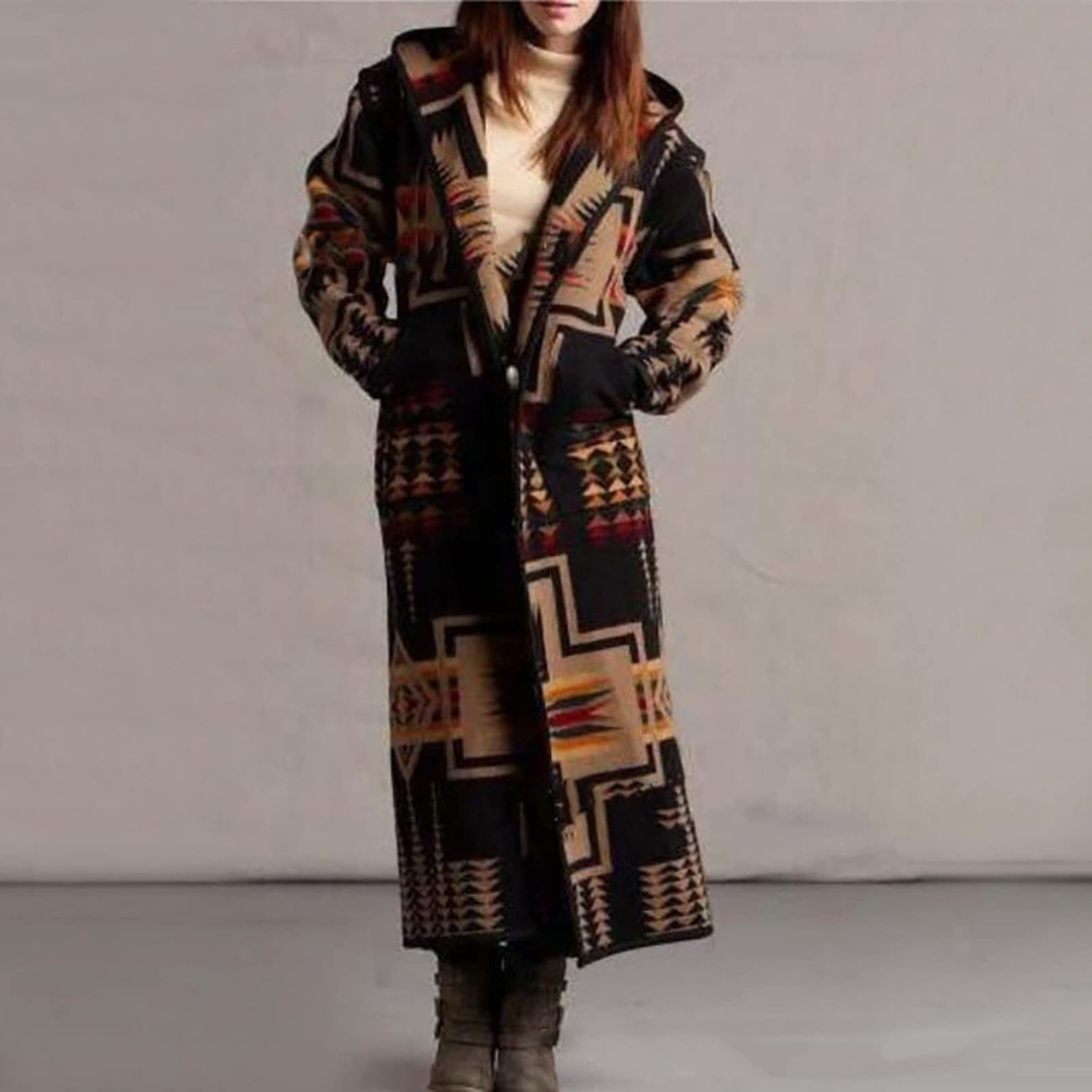 Monroe™ Aztec Longline Coat