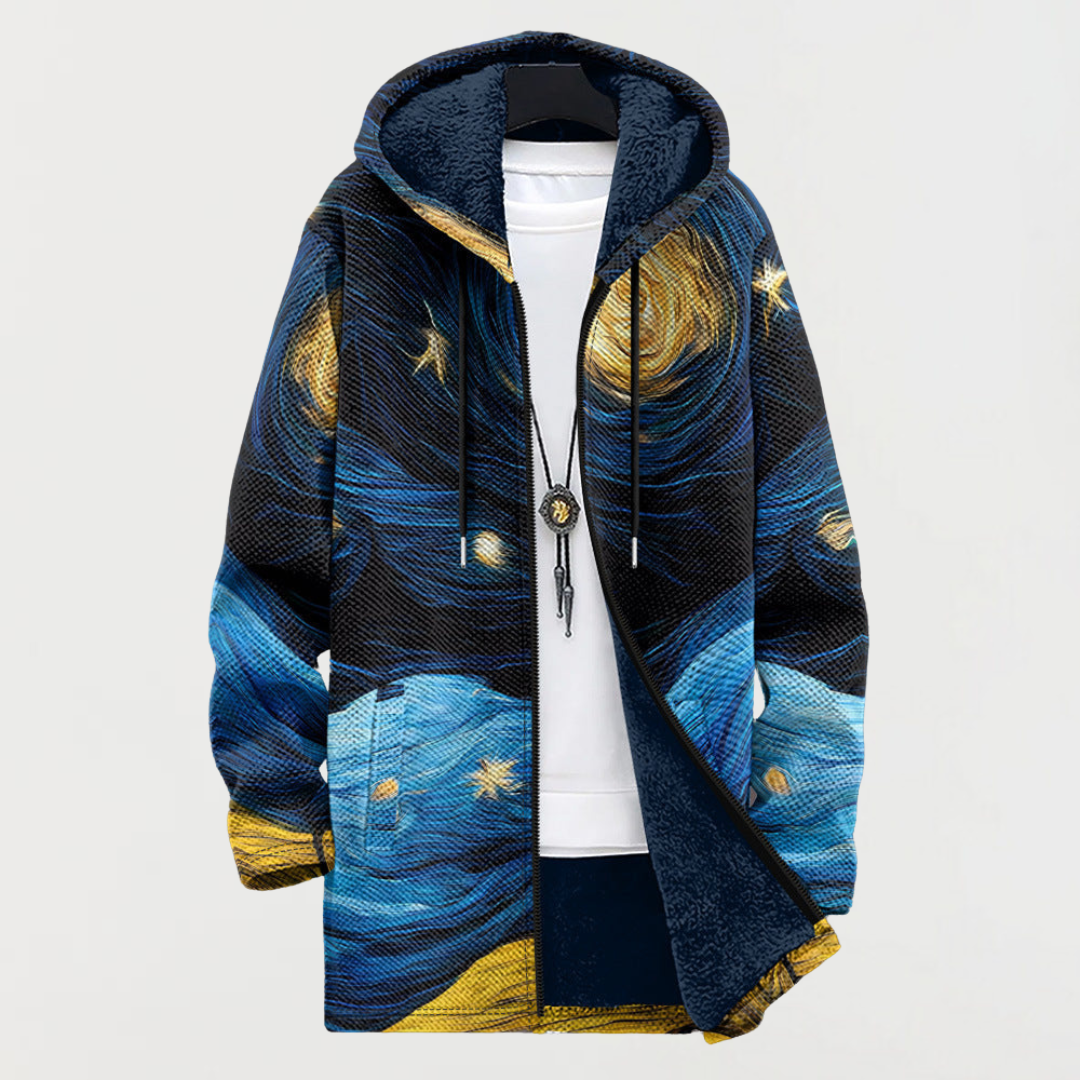 Nina | art -inspired cardigan