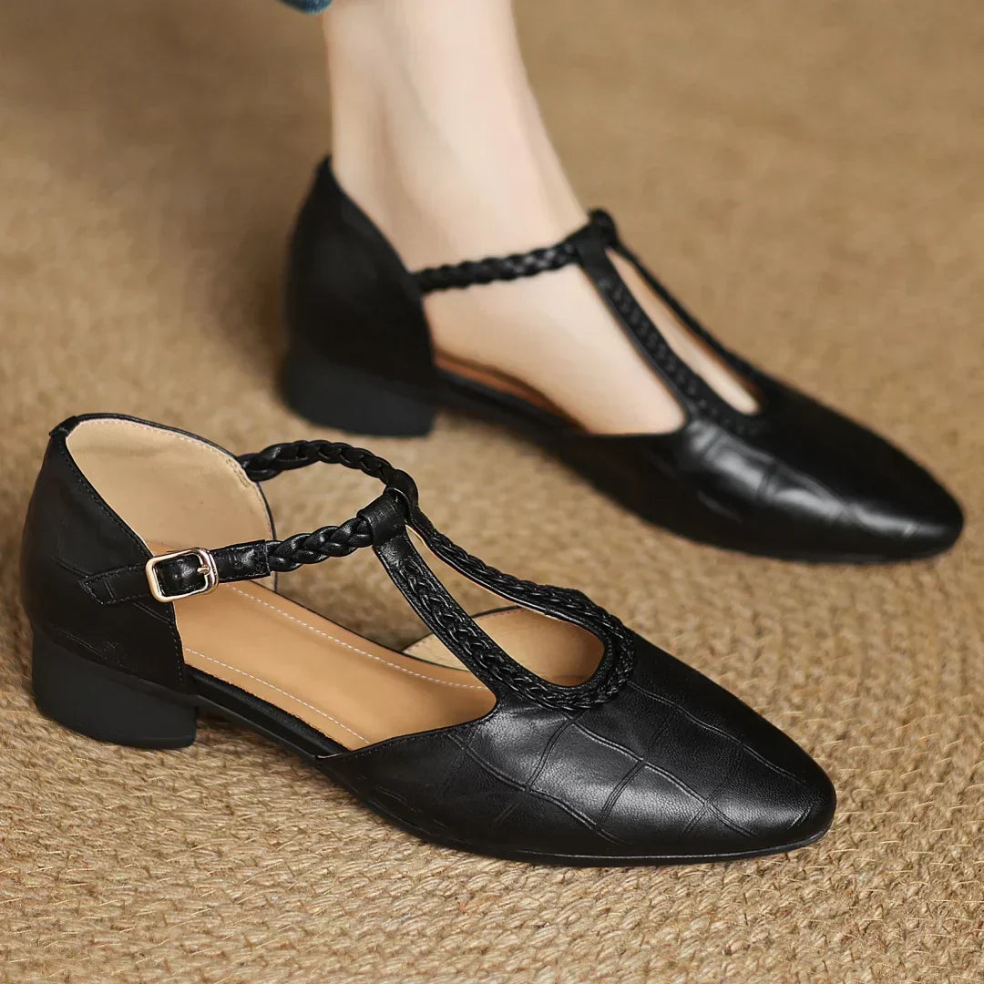 Kepa Leather Mary Janes