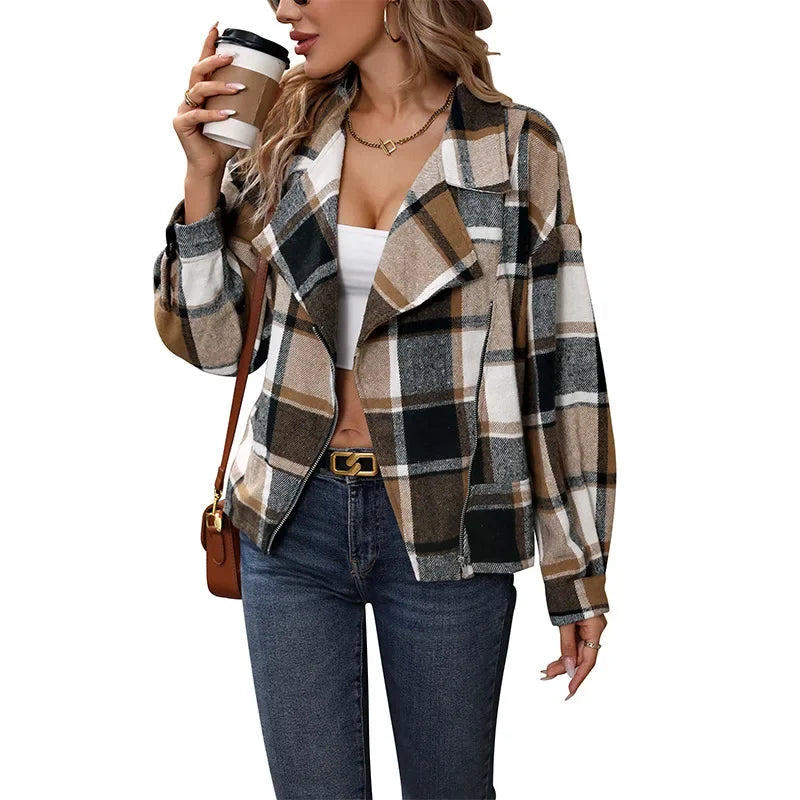 Noémie | Everyday Plaid Cardigan