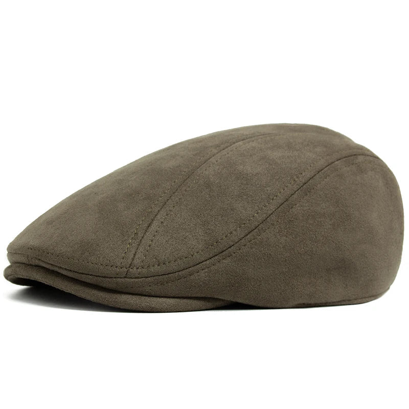 Richard | Suede classic flat cap