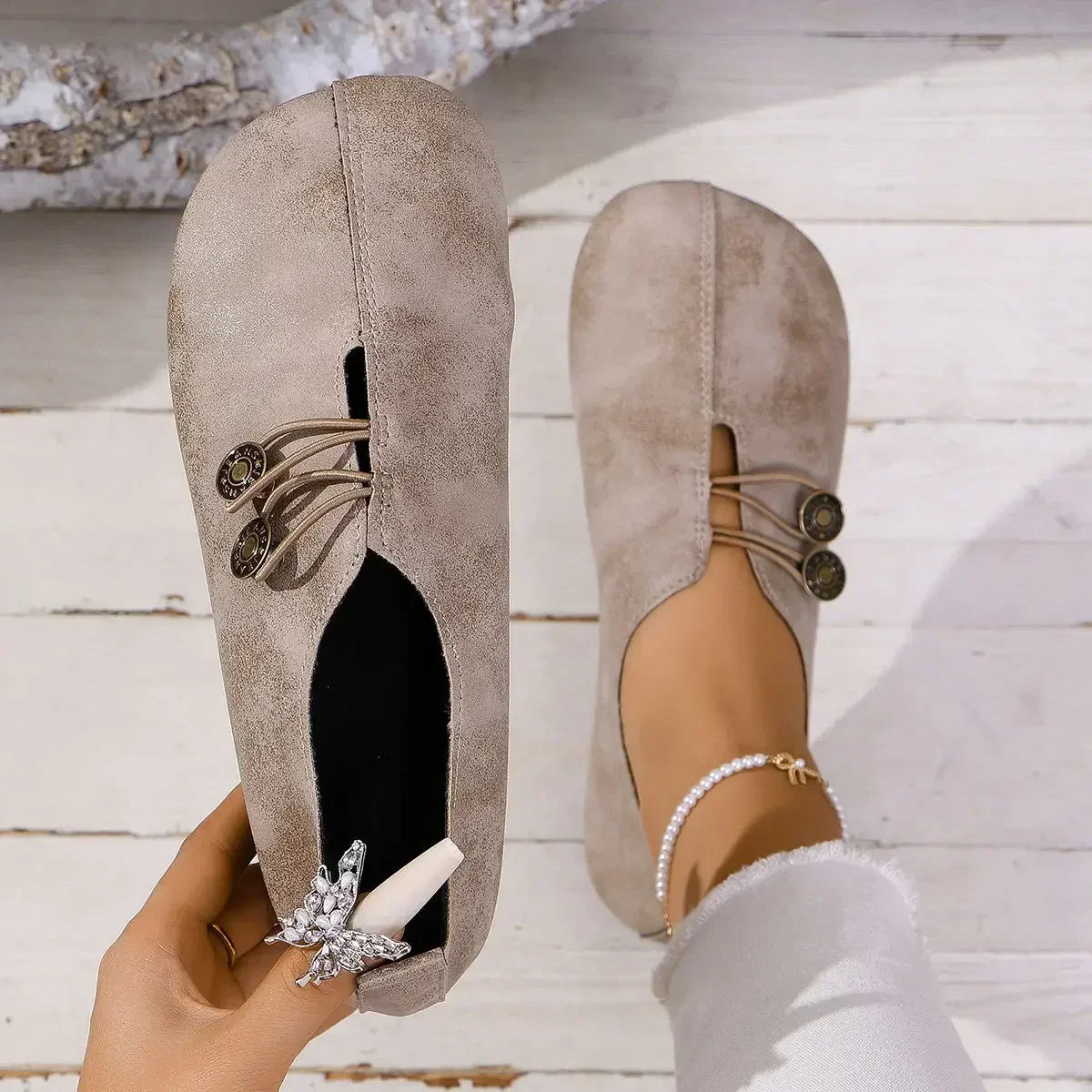 Charlee™ | Women's Orthopedic Loafers in Soft Suede