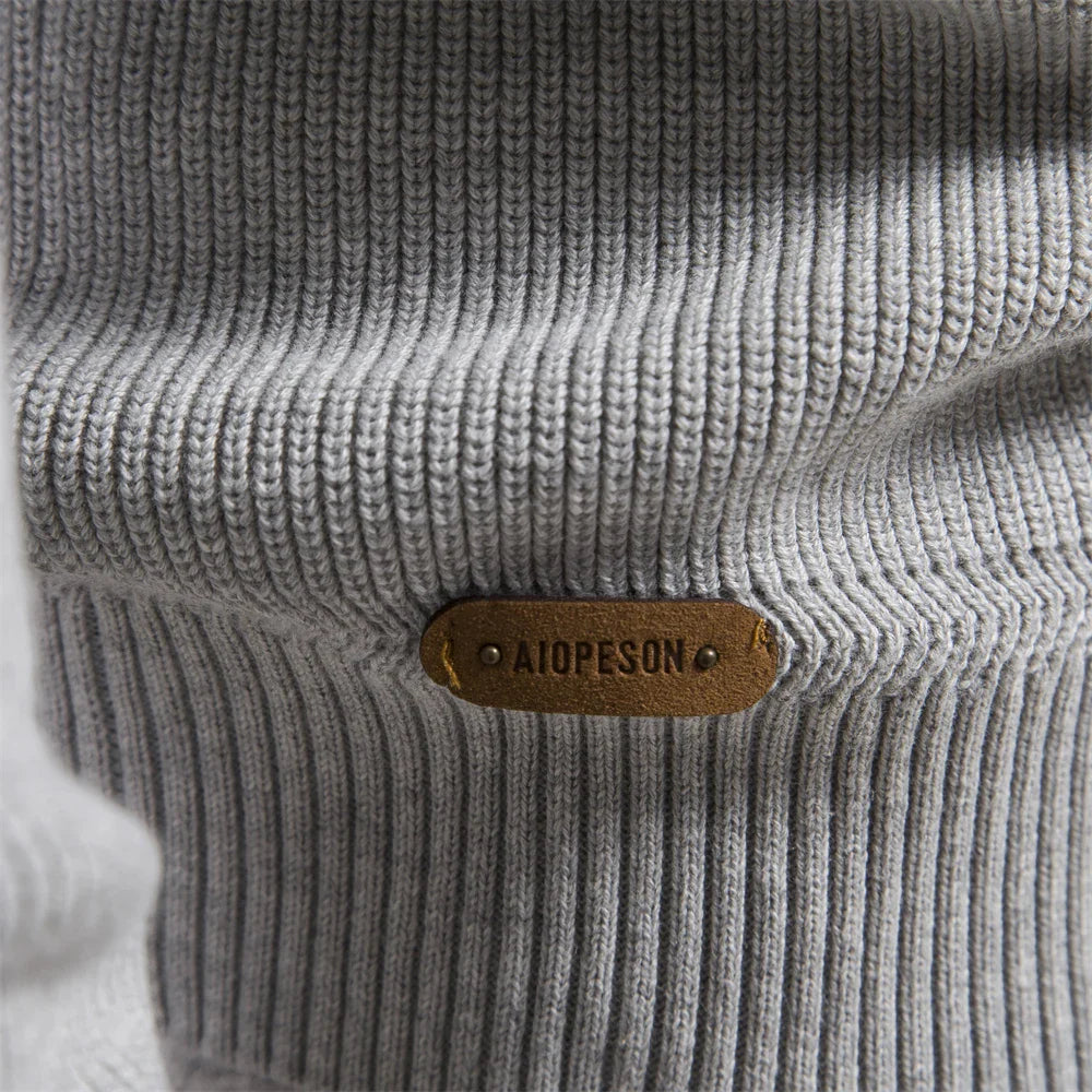 Edwin | Classic half-zip sweater