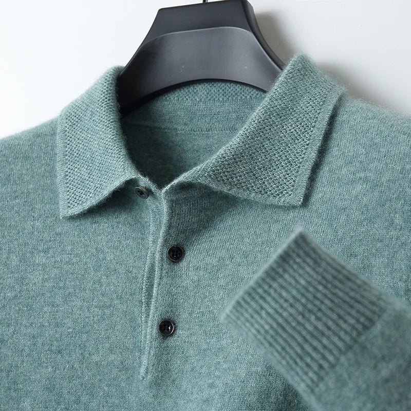 Callahan | Knit polo sweater