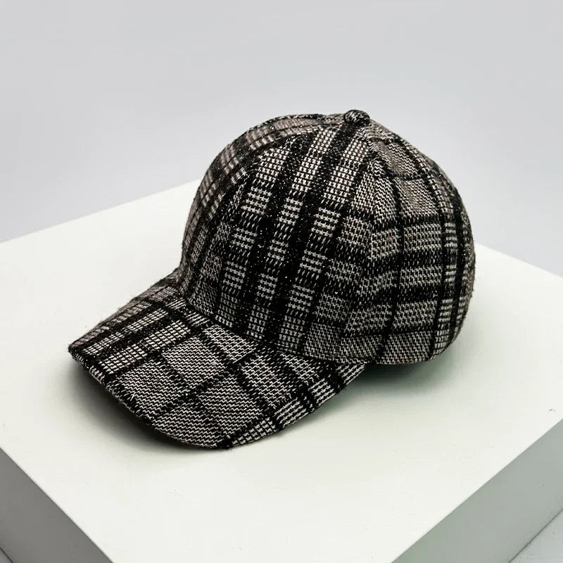 Terry | Wool check cap