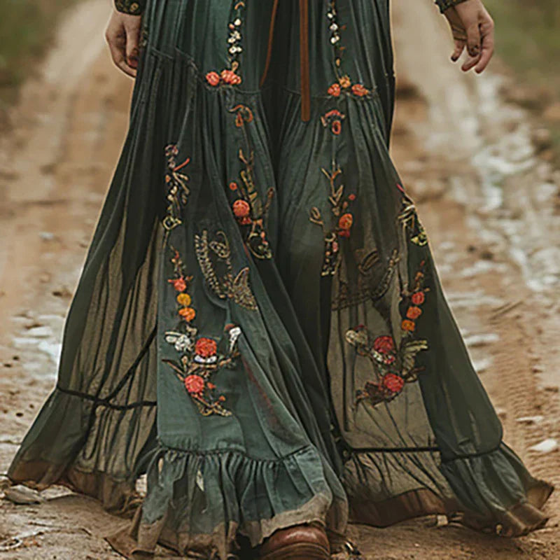 Hayden Auré | Boho Floral Maxi Dress