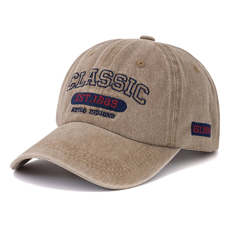 Kevin | American Classic Cap (Khaki)