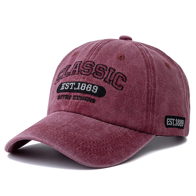 Fred | American Classic Cap (Wine Red)