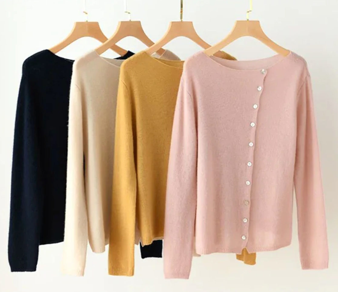 Willow | Elegant Wool Cardigan