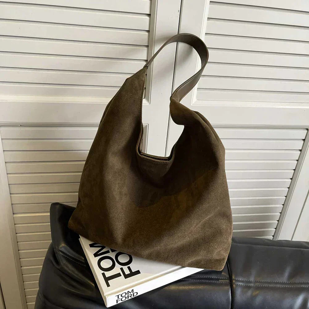 Abigail Suede Tote Bag