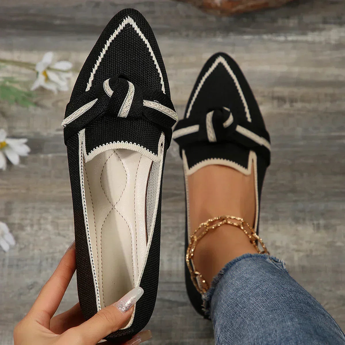Nellie™ | Easygoing Pointed Toe Slip-On