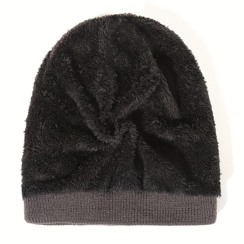 Kyle | Ember knit beanie (Black)