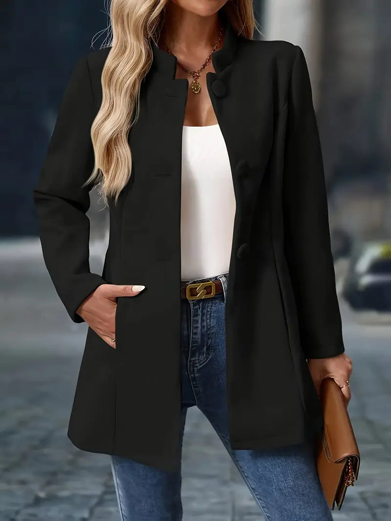 Amara – Fashionable Single-Breasted Blazer