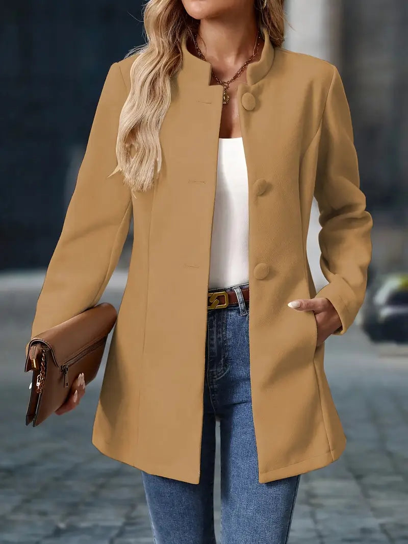 Amara – Fashionable Single-Breasted Blazer