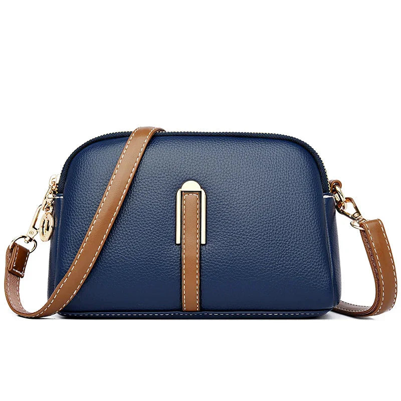 Charlotte | Sleek Compact Leather Shoulder Bag