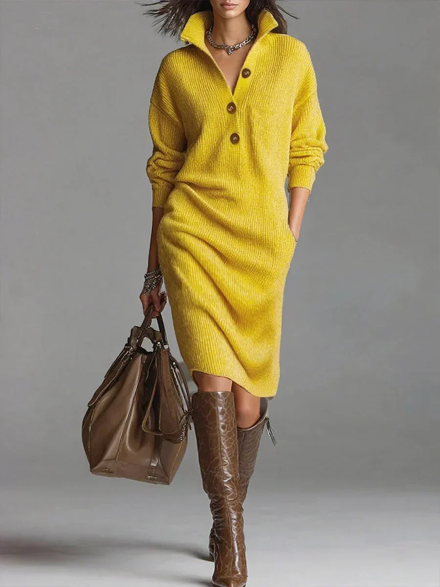 Monroe™ Elegant Sweater Dress