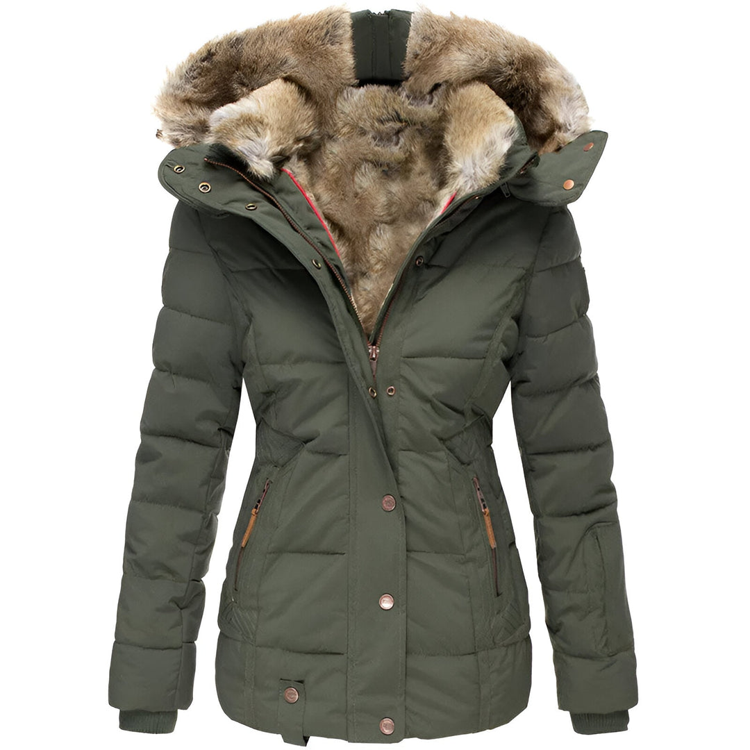 Elise | Slim-Fit Hooded Puffer Jacket