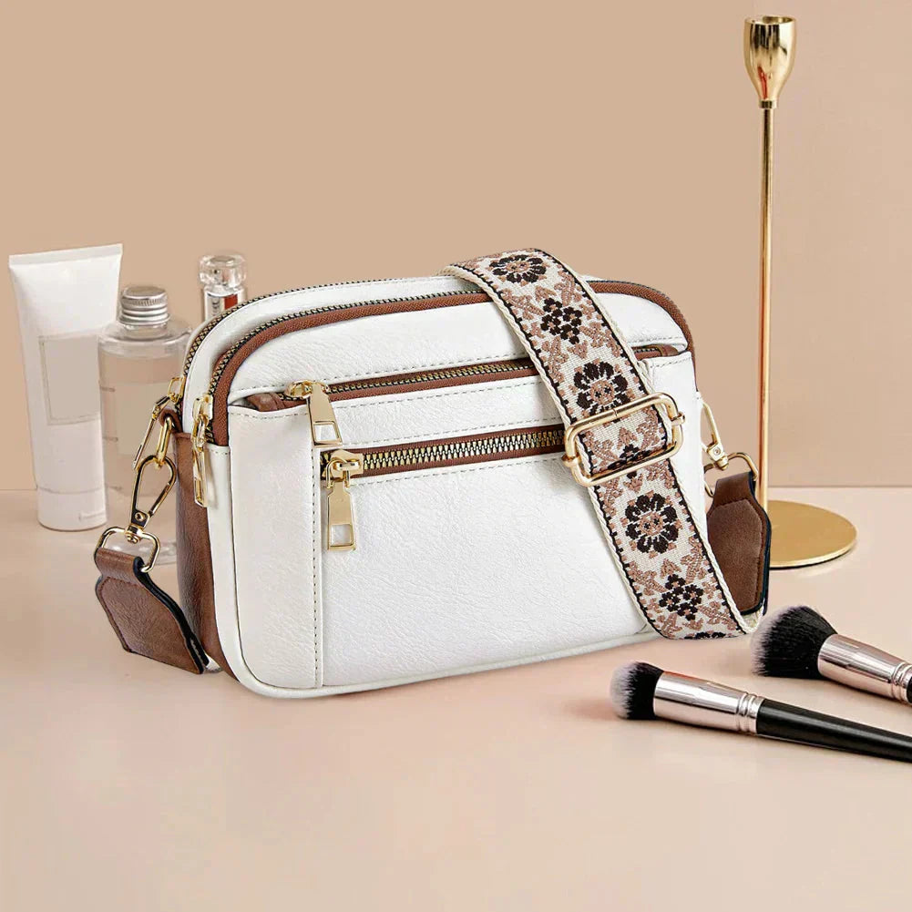 Olivia | Versatile Crossbody Bag with Adjustable Colorful Strap