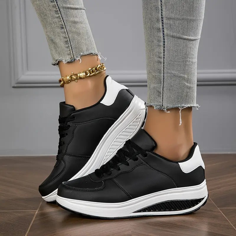Selena - Lace-Up Orthopedic Sneakers