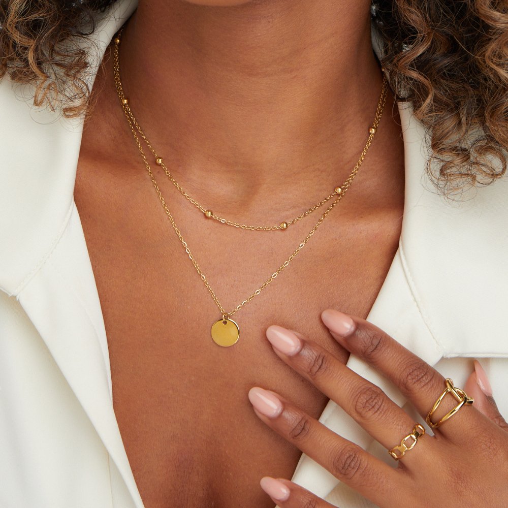 Pendant Layered Necklace