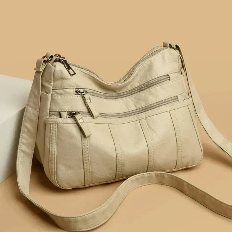 Zoe | Premium Multi-Layer PU Leather Pocket Bag