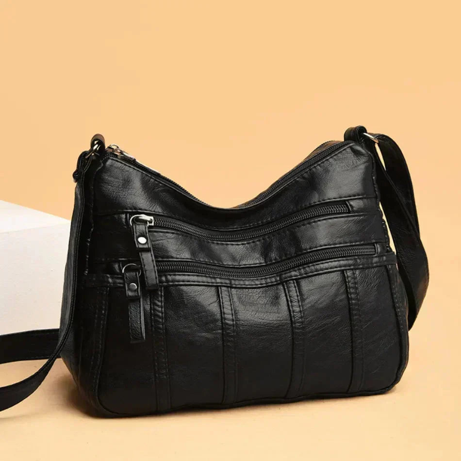 Zoe | Premium Multi-Layer PU Leather Pocket Bag