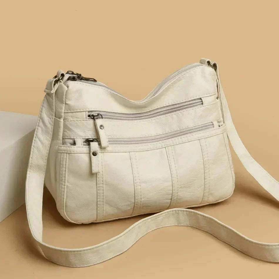 Zoe | Premium Multi-Layer PU Leather Pocket Bag