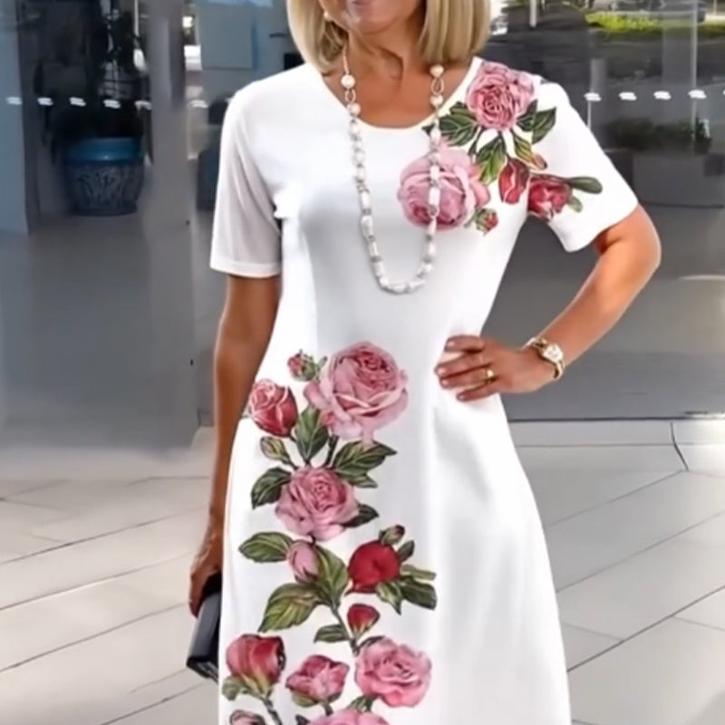 Ruby | Rose Graceful Dress